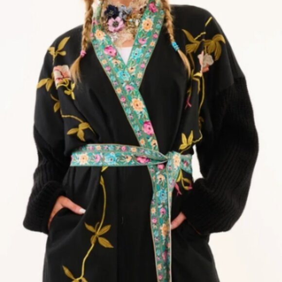 Aratta Jackets & Blazers - Something Magical Cotton Robe Coat